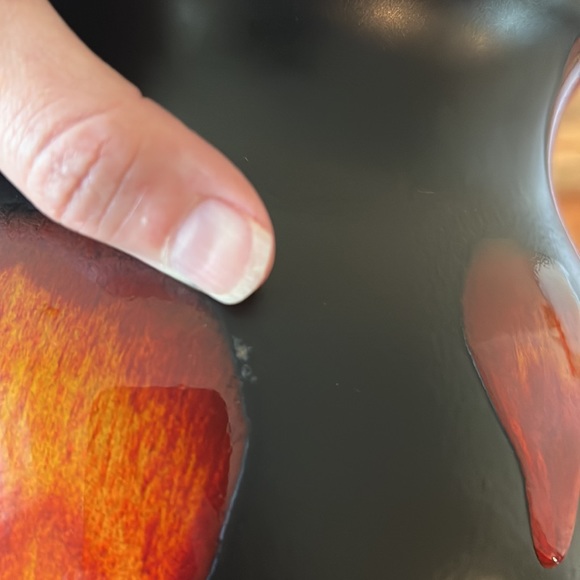 Poole Pottery England Galaxy Pattern Matte Black With Lava Glaze Large Vase. - Picture 6 of 14